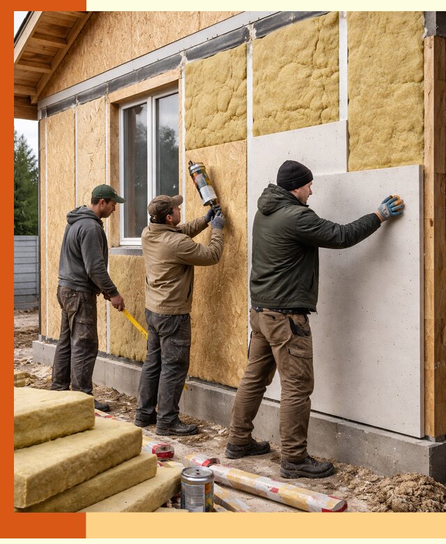 Профессиональное утепление дома из SIP-панелей в Усть-Илимске