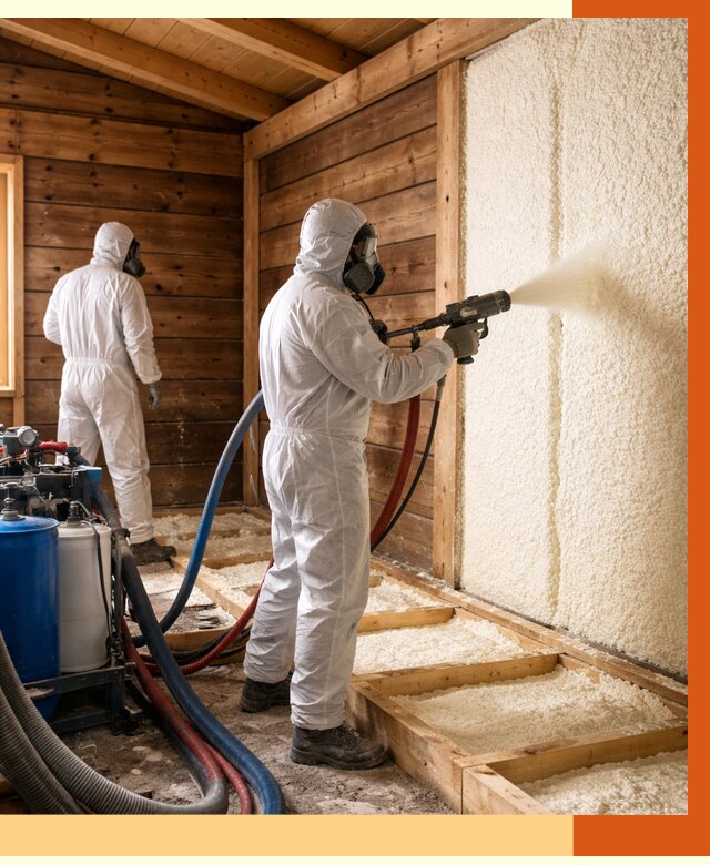 Утепление бани ппу в Усть-Илимске под ключ от 4368 руб./м2 | ТепломастерСть - напыление и монтаж ппу