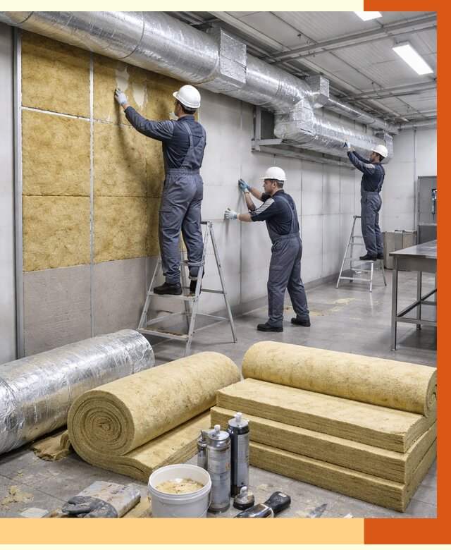 Утепление пищевого цеха в Усть-Илимске от 13000 руб./м² — комплексно под ключ | ТепломастерСть