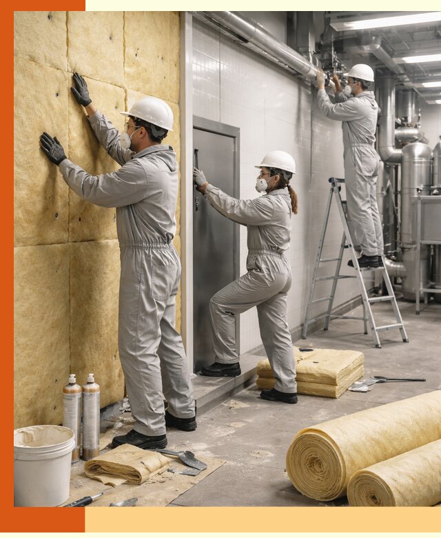 Утепление пищевого цеха под ключ в Усть-Илимске