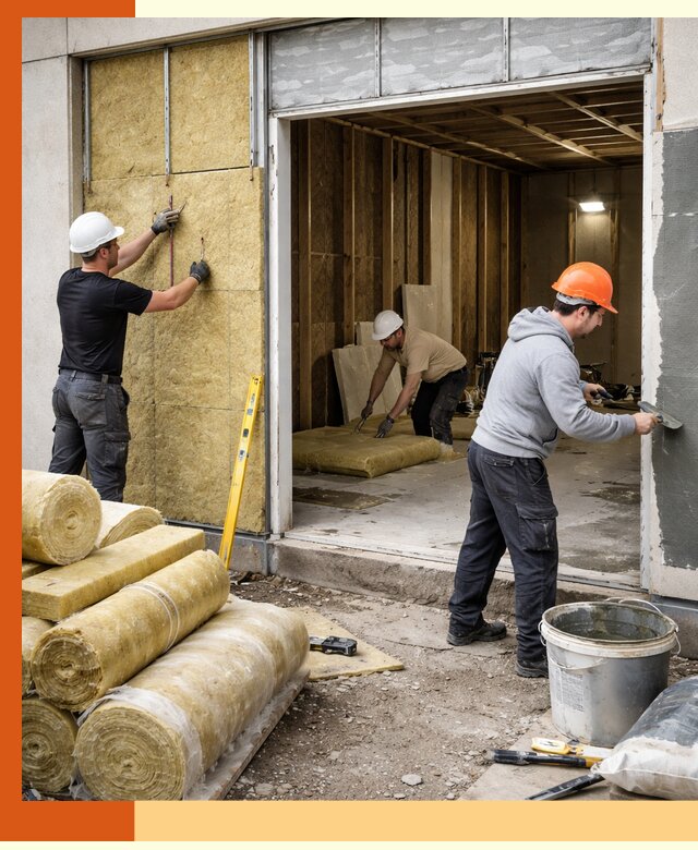 Утепление торгового павильона в Усть-Илимске — качественно и энергоэффективно