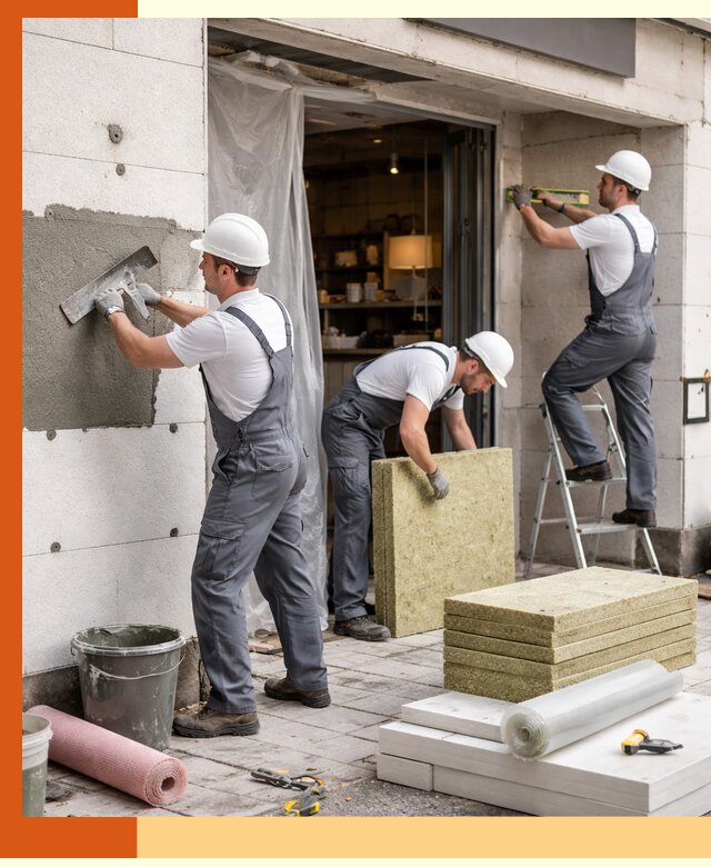 Утепление кафе в Усть-Илимске: профессиональная теплоизоляция и монтаж