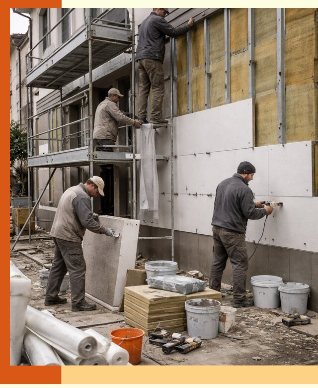 Утепление гостиницы под ключ в Усть-Илимске с гарантией качества