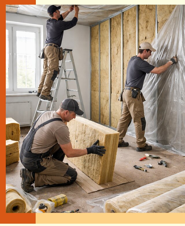 Утепление офисных помещений под ключ в Усть-Илимске