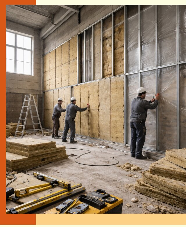 Утепление спортивного зала в Усть-Илимске качественно и недорого