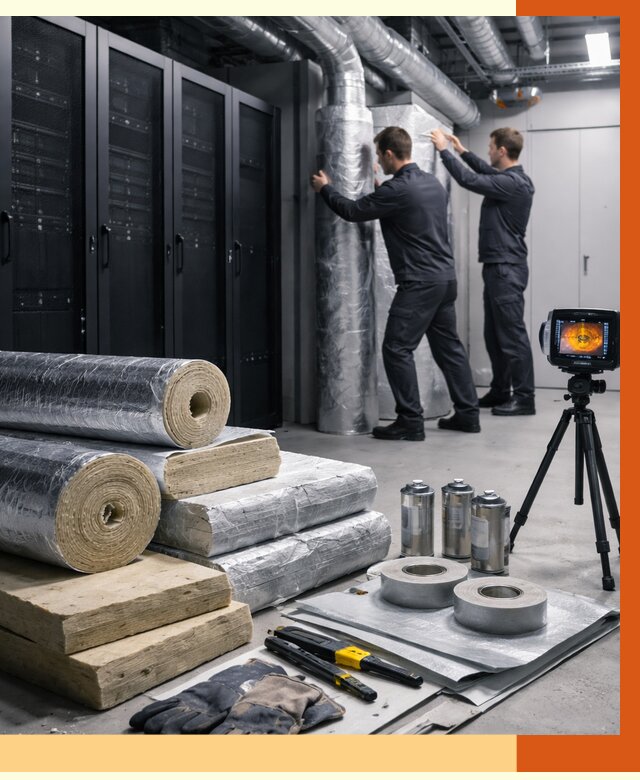 Утепление серверной в Усть-Илимске от 8840 руб./м² — комплексно под ключ | ТепломастерСть