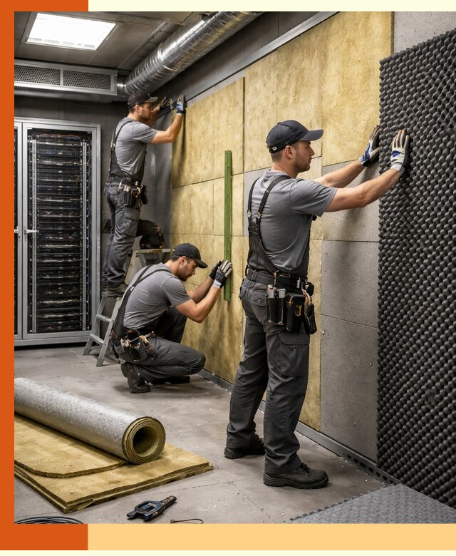 Утепление серверной комнаты профессионально в Усть-Илимске