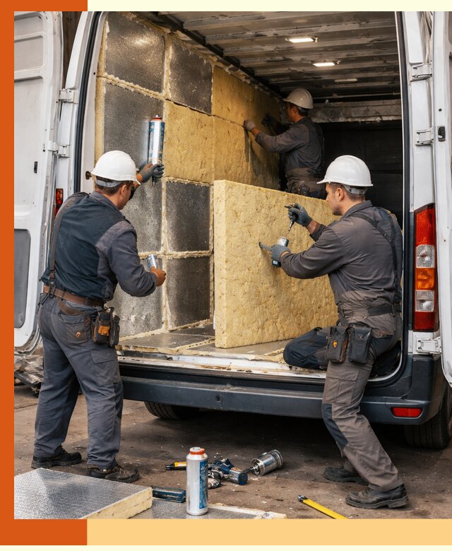 Утепление фургона-рефрижератора в Усть-Илимске для сохранения температуры