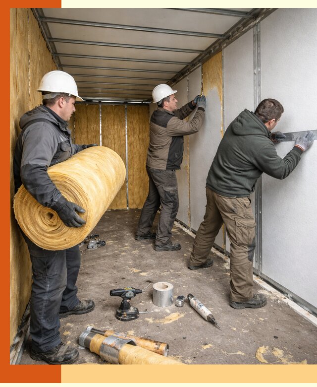 Утепление рефрижераторного контейнера в Усть-Илимске профессионально и надежно