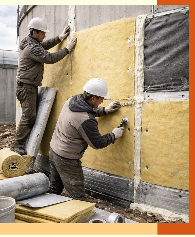 Утепление резервуара в Усть-Илимске от 28600 руб/м2 — монтаж ППУ и комплекс под ключ | ТепломастерСть