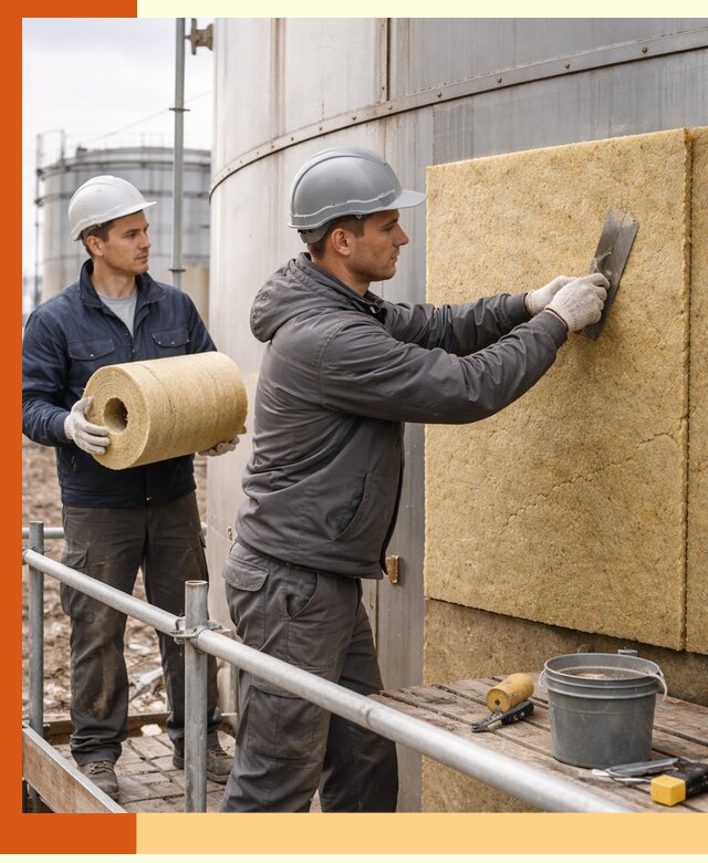 Профессиональное утепление резервуара и теплоизоляция в Усть-Илимске