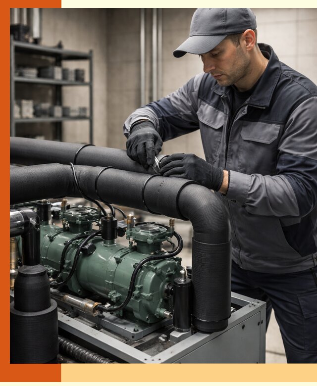 Утепление холодильного агрегата и теплоизоляция в Усть-Илимске