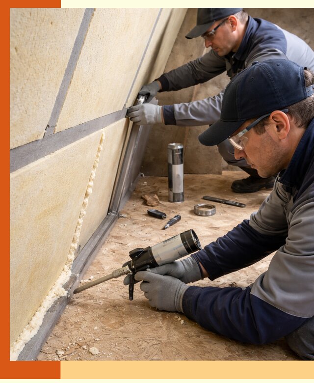 Герметизация стыков ППУ в Усть-Илимске — надежное уплотнение швов