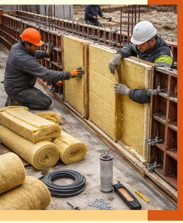 Теплоизоляция опалубки в Усть-Илимске от 7488 руб. за м2 — услуги и монтаж | ТепломастерСть