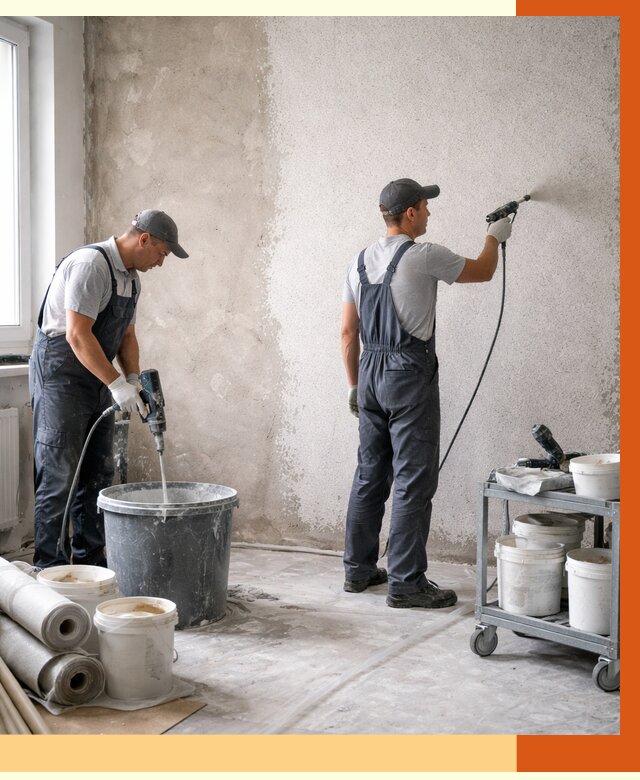 Утепление стен жидкой теплоизоляцией в Усть-Илимске от 4368 руб/м² | ТепломастерСть