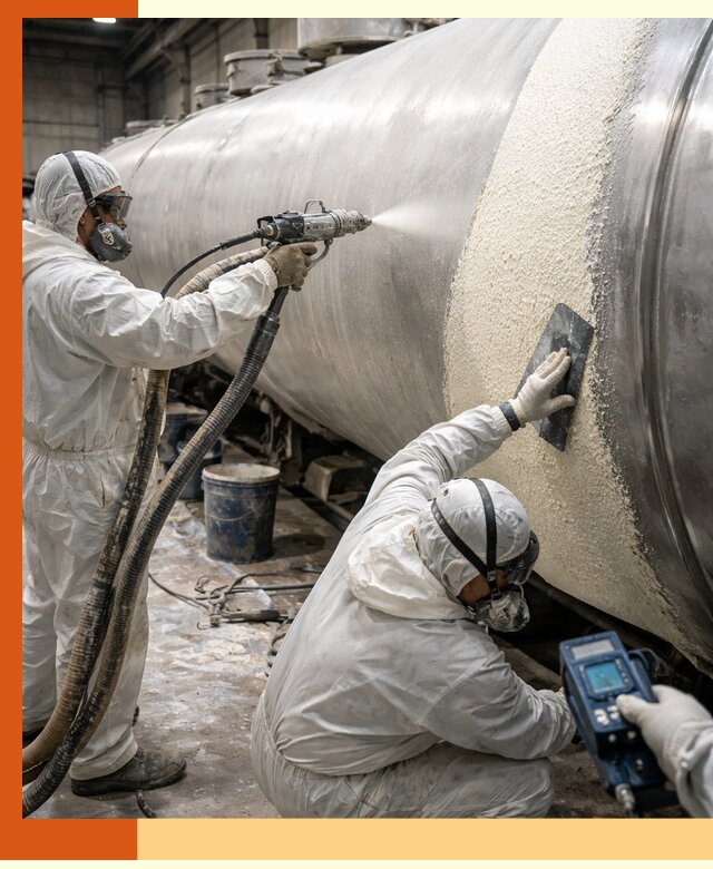 Утепление автоцистерн жидкой теплоизоляцией в Усть-Илимске