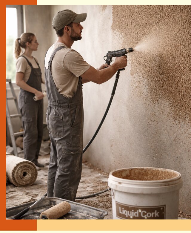 Утепление стен жидкой пробкой в Усть-Илимске эффективное и долговечное