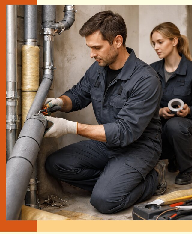 Шумоизоляция труб в Усть-Илимске: профессиональная звукоизоляция под ключ