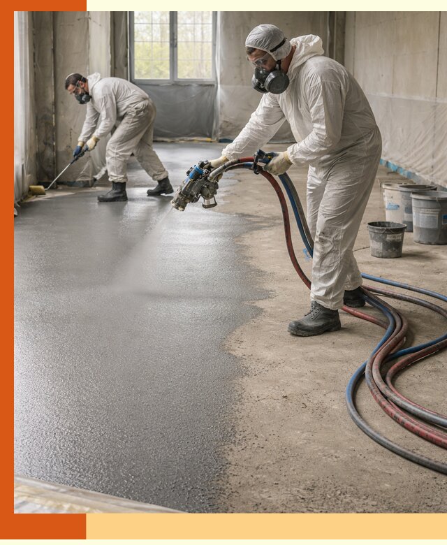 Гидроизоляция полимочевиной полов и конструкций в Усть-Илимске