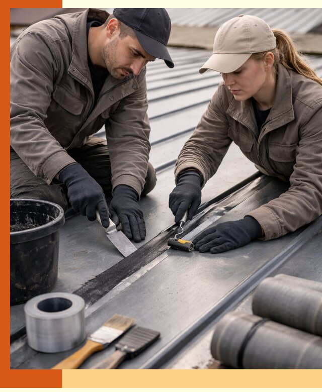 Гидроизоляция фальцевой кровли в Усть-Илимске качественно и надежно