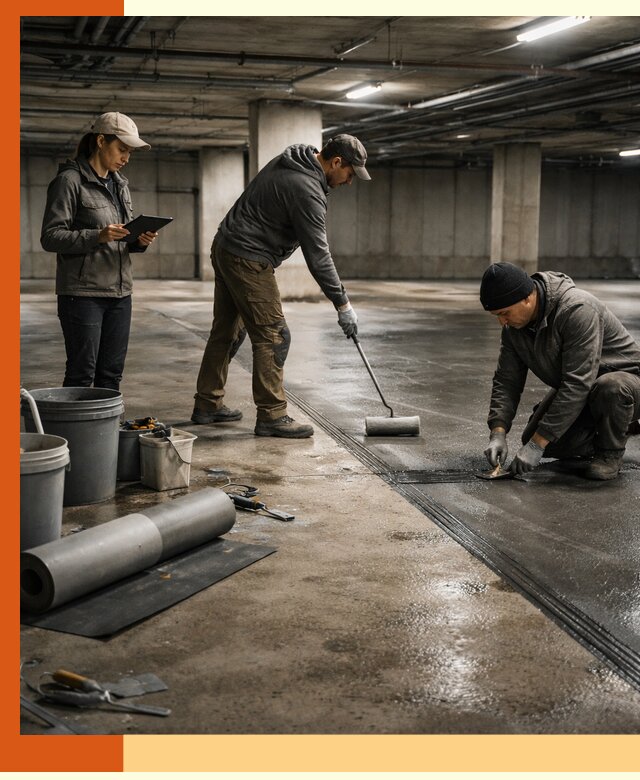 Гидроизоляция паркинга в Усть-Илимске: качественная защита зданий