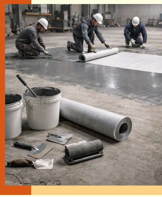 Гидроизоляция промышленного пола в Усть-Илимске — защита и долговечность