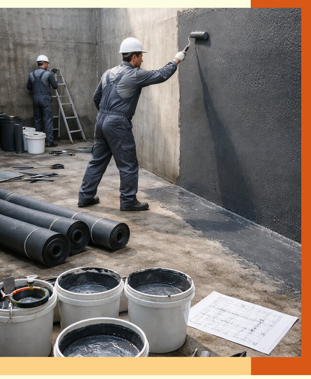 Гидроизоляция резервуара в Усть-Илимске от 124800 руб. под ключ | ТепломастерСть
