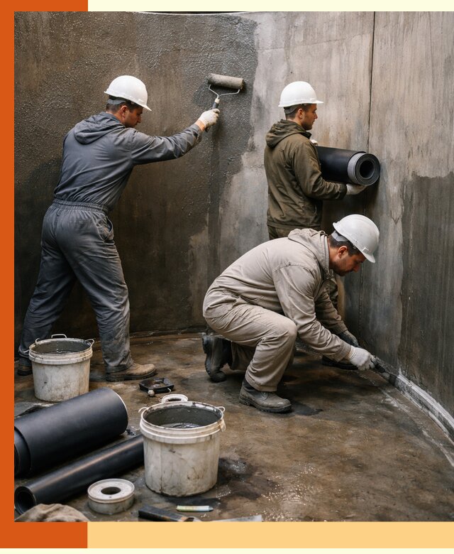 Гидроизоляция резервуара профессионально в Усть-Илимске