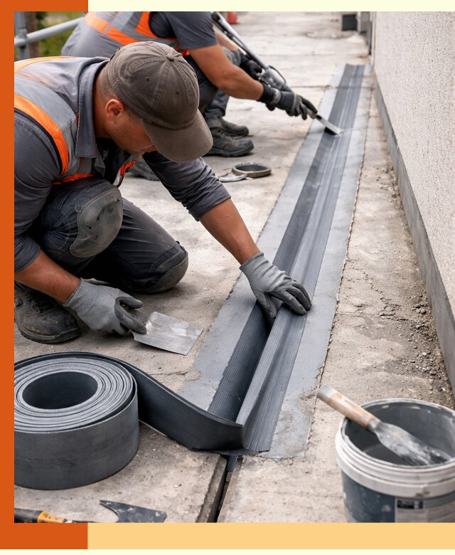 Гидроизоляция деформационного шва в Усть-Илимске профессионально и надежно