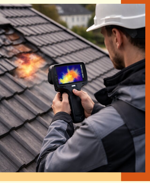 Тепловизионное обследование кровли в Усть-Илимске от 4680 руб. — ТепломастерСть под ключ