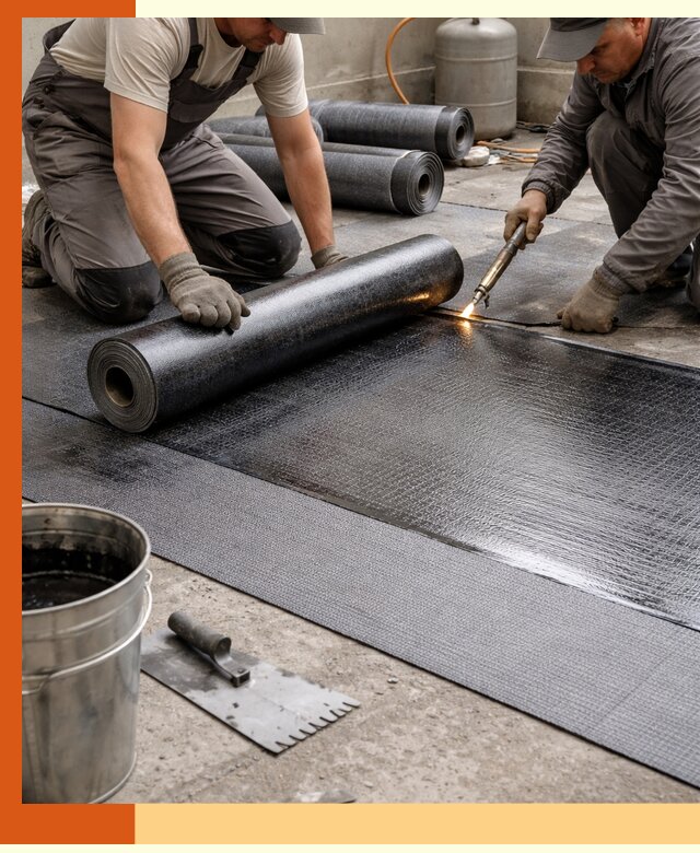 Монтаж гидроизоляционной мембраны в Усть-Илимске для зданий и конструкций