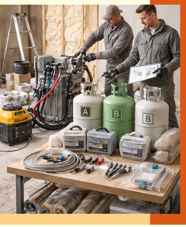 Продажа компонентов ППУ с консультацией в Усть-Илимске от 4368 руб. | ТепломастерСть